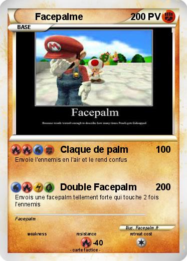 Pokemon Facepalme