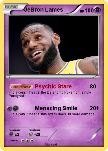 Pokemon JeBron Lames