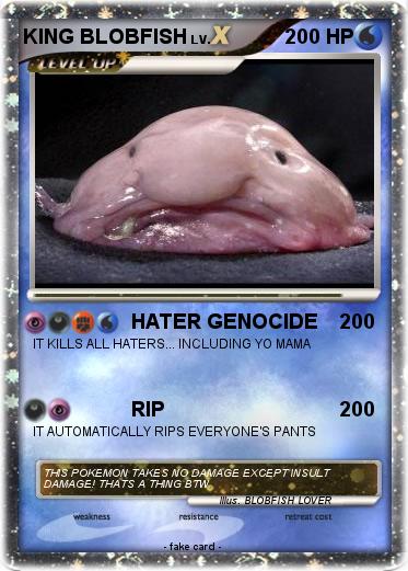 Pokemon KING BLOBFISH