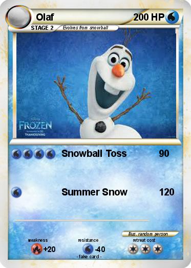 Pokemon Olaf
