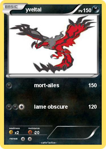 Pokemon yveltal