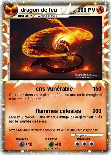 Pokemon dragon de feu