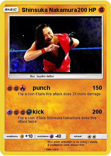 Pokemon Shinsuka Nakamura