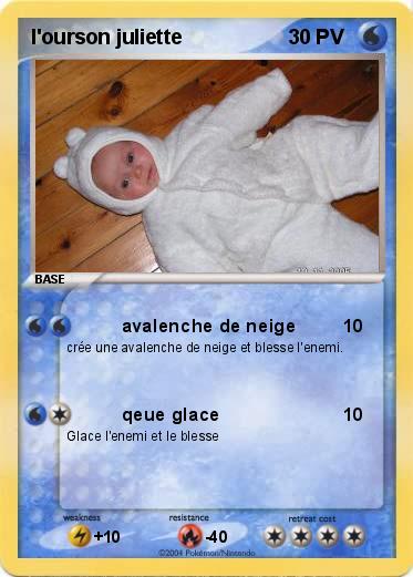 Pokemon l'ourson juliette