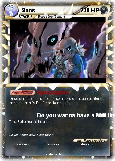 Pokemon Sans
