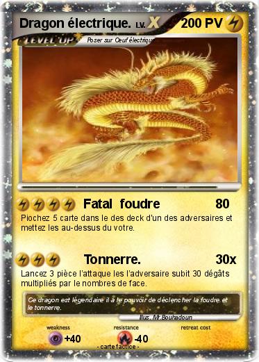 Pokemon Dragon électrique.