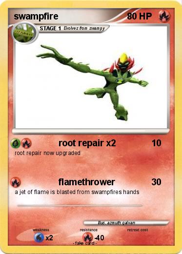 Pokemon swampfire
