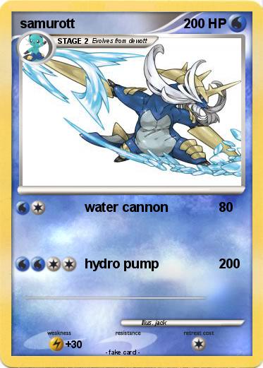 Pokemon samurott