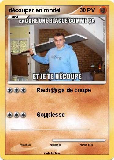 Pokemon découper en rondel