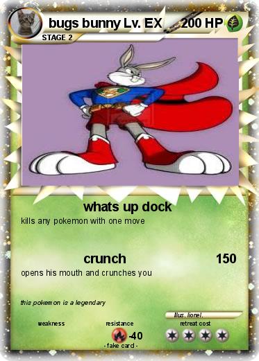 Pokemon bugs bunny Lv. EX