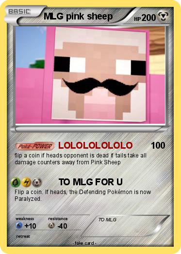 Pokemon MLG pink sheep