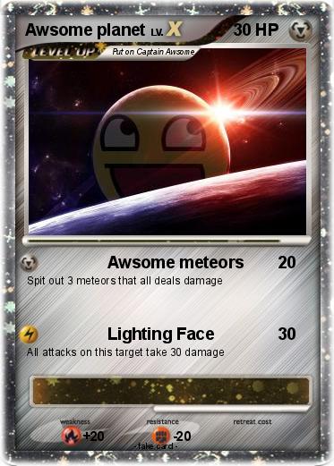 Pokemon Awsome planet