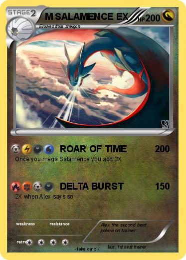 Pokemon M SALAMENCE EX