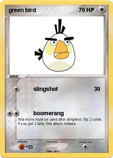 Pokemon green bird