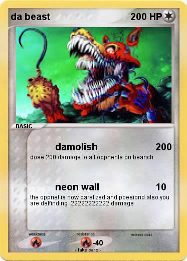 Pokemon da beast