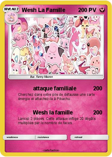 Pokemon Wesh La Famille