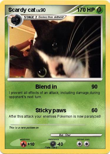 Pokemon Scardy cat