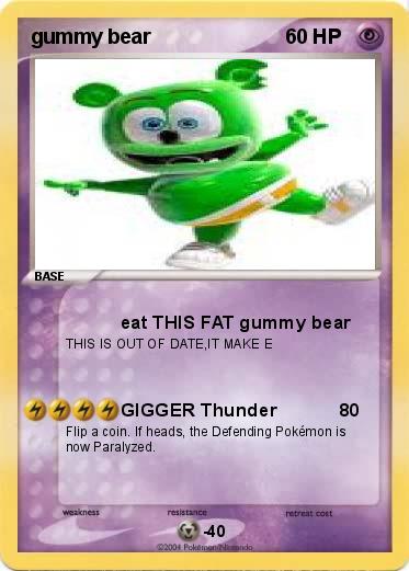 Pokemon gummy bear