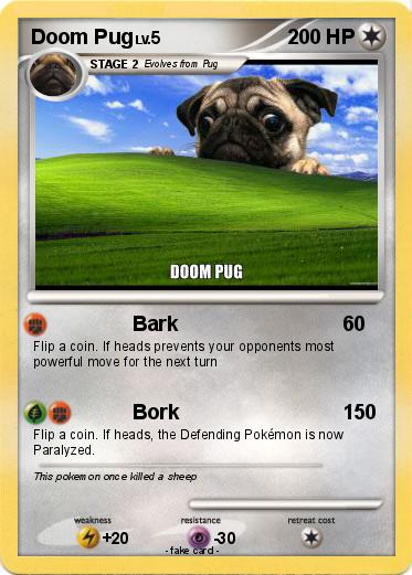 Pokemon Doom Pug