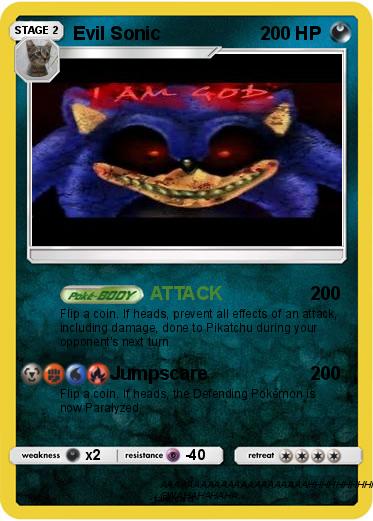 Pokemon Evil Sonic