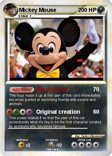 Pokemon Mickey Mouse