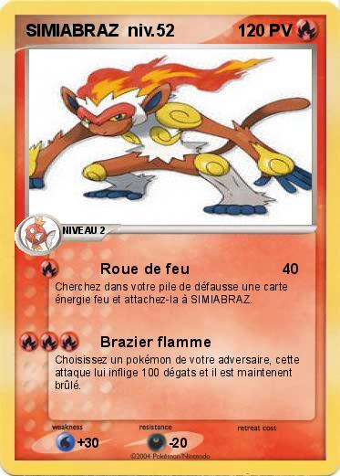 Pokemon SIMIABRAZ  niv.52