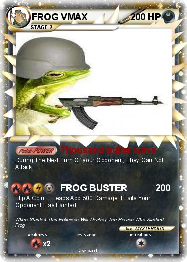 Pokemon FROG VMAX