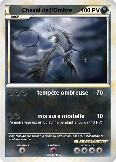 Pokemon Cheval de l'Ombre