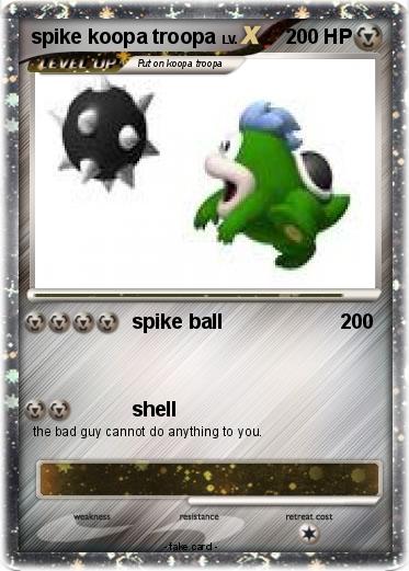 Pokemon spike koopa troopa