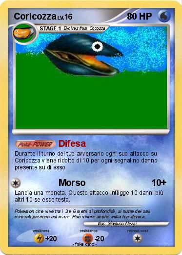 Pokemon Coricozza