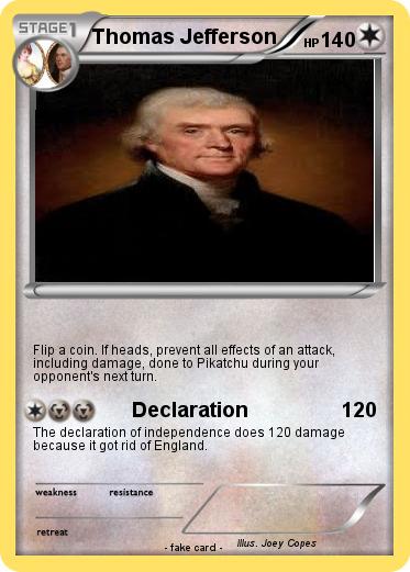 Pokemon Thomas Jefferson