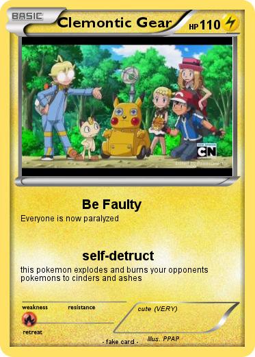 Pokemon Clemontic Gear