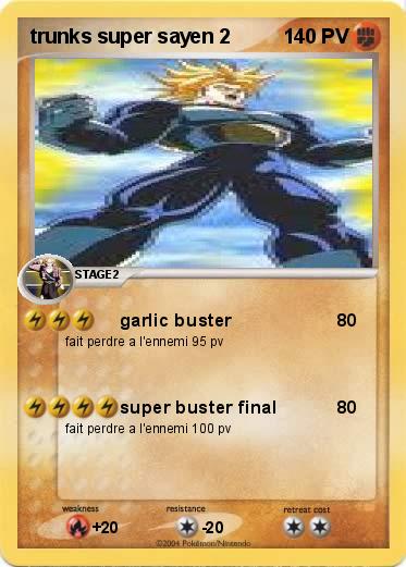 Pokemon trunks super sayen 2