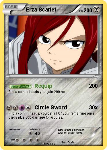 Pokemon Erza Scarlet