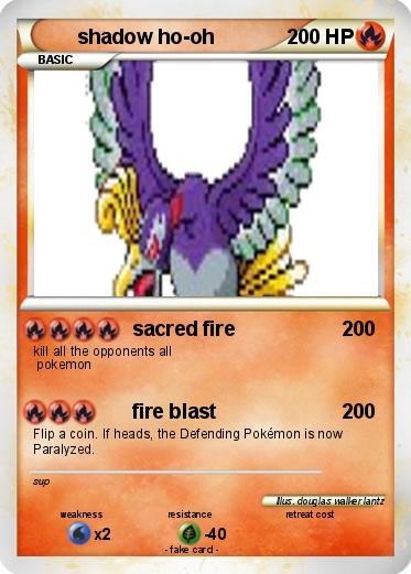 Pokemon shadow ho-oh