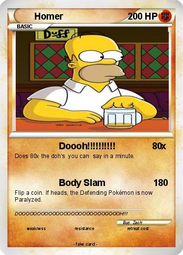 Pokemon Homer