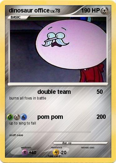 Pokemon dinosaur office