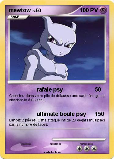 Pokemon mewtow