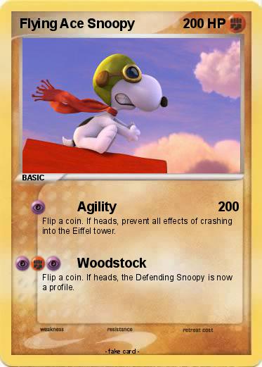 Pokemon Flying Ace Snoopy