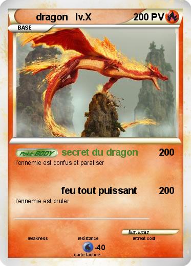 Pokemon dragon   lv.X