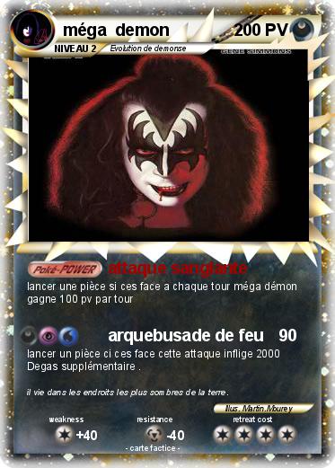 Pokemon méga  demon