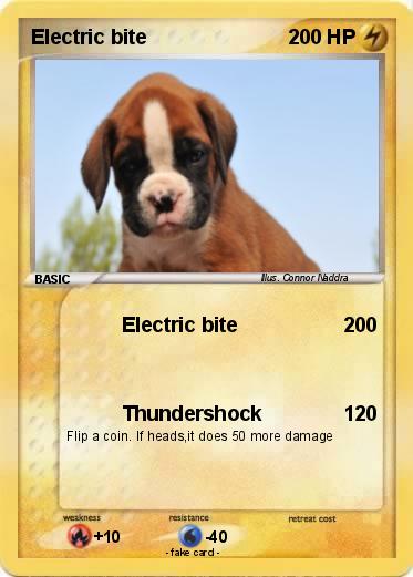Pokemon Electric bite