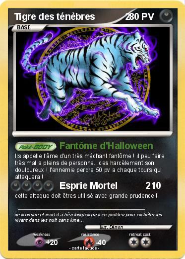 Pokemon Tigre des ténèbres            2