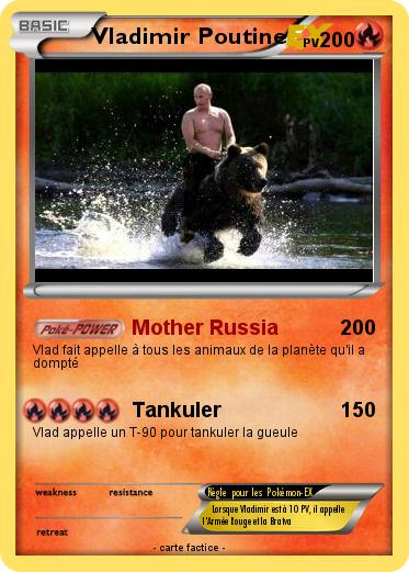 Pokemon Vladimir Poutine