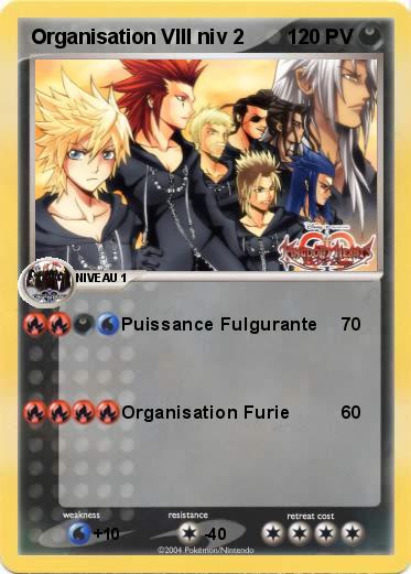 Pokemon Organisation VIII niv 2