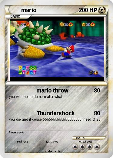 Pokemon mario