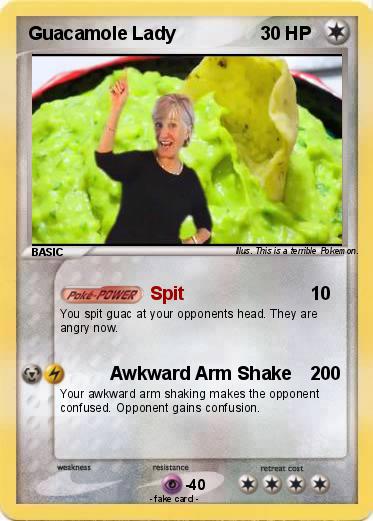 Pokemon Guacamole Lady