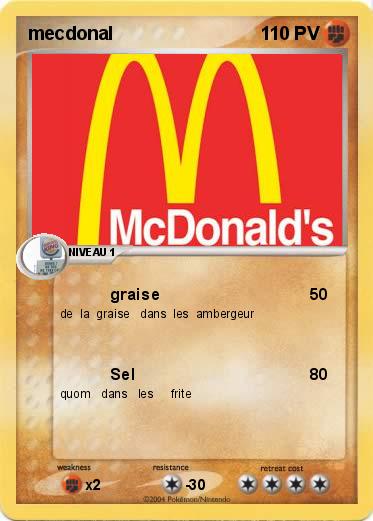 Pokemon mecdonal