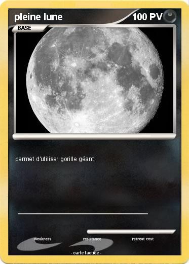 Pokemon pleine lune