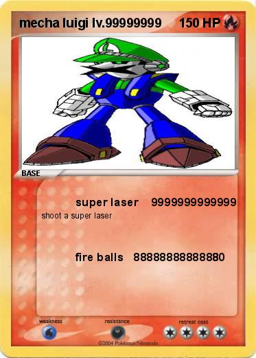 Pokemon mecha luigi lv.99999999